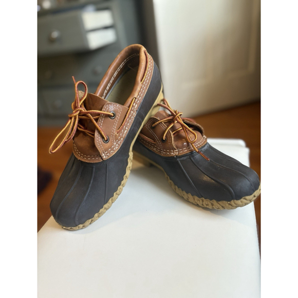 Vintage Bean Boots By L.L. Bean Rubber Mocs M8-9, W10-11 Garden Slides Gorpcore - Picture 13 of 14